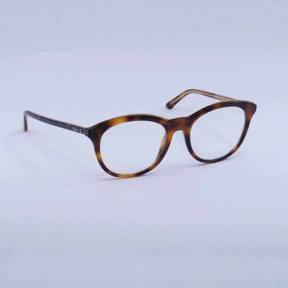 🕶️ New Dior MONTAIGNE 41 0C9C 00 Eyeglasses - Havana Frame 52mm - Picture 3 of 9